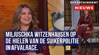 Miljuschka Witzenhausen laat zich niet gek maken door ‘suikerpolitie’ [upl. by Ilarin178]