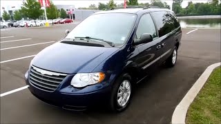 2005 Chrysler Town and Country Touring 38 V6 Start Up and Full Tour [upl. by Hannahs]