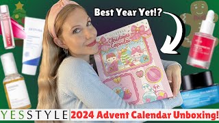 YESSTYLE Advent Calendar 2024 I am Shocked [upl. by Michaelina]