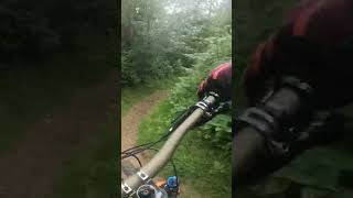 Badbury Clump Main Line Mountain Bike trail downhillmtb jumps shorts [upl. by Brittain894]