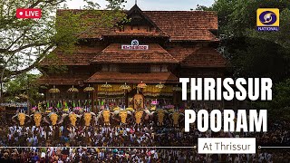 LIVE  “Thrissur Pooram” cultural extravaganzas 2022 at Thrissur  10th May 2022 [upl. by Warfold]