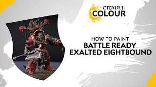 How to Paint Battle Ready Exalted Eightbound [upl. by Willetta394]