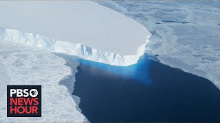 Scientists measure how quickly crucial Antarctica glacier is melting [upl. by Able45]