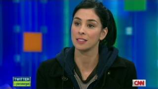 CNN Official Interview Sarah Silverman Im popular for a Jew [upl. by Kathlene]