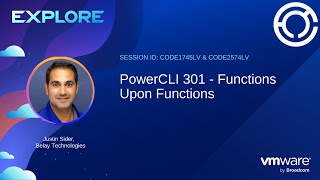 CODE1745LV amp CODE2574LV PowerCLI 301  Functions Upon Functions [upl. by Nonnarb493]