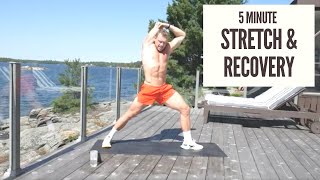 5 MIN POST WORKOUT STRETCHING amp RECOVERY [upl. by Kit240]