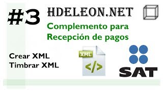 Curso complemento para recepción de pagos en C Net  Crear xml timbrar  SAT cfdi 33  3 [upl. by Anailuig]