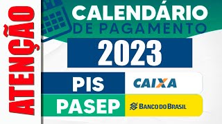 ATENÇÃO PAGAMENTO PIS PASEP 2023 ABONO SALARIAL pispasep abonosalarial [upl. by Aissej232]