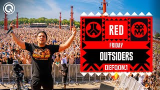 Outsiders I Defqon1 Weekend Festival 2023 I Friday I RED [upl. by Notlem]