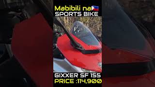 New Sports Bike  Budget Friendly 2025 Suzuki Gixxer SF 155  now avail 🇵🇭💯‼️ [upl. by Ahsiemaj]