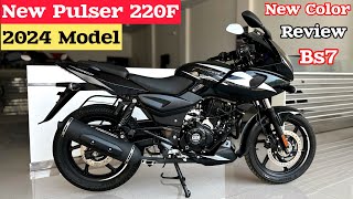 New 2024 Model Bajaj Pulsar 220F Review  Price  Mileage  Feature  Pulsar 220F 2024 Model [upl. by Shelah635]