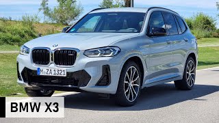 2022 BMW X3 M40d LCI 1018km locker mit einem Tank  Review Fahrbericht Test [upl. by Nashner]