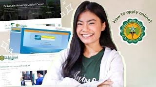 How to apply and take De La Salle Medical  HSI Online Entrance Examination [upl. by Christiane]