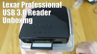 Lexar Professional USB 30 Reader Unboxing [upl. by Ewan]