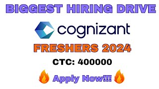 Biggest Hiring Drive  Cognizant CIS Role amp Teleperformance  Freshers 2024  Apply Now [upl. by Selym620]