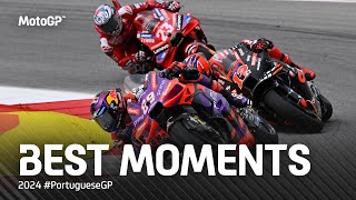 Best MotoGP™ Moments 💥  2024 PortugueseGP [upl. by Bremble]