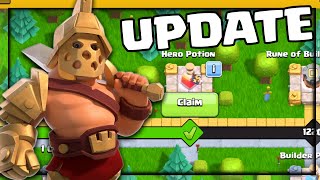 GLADIATOR BARBARIAN KING  HUGE UPDATE  Clash of Clans Town Hall 7 and UP [upl. by Kyred]