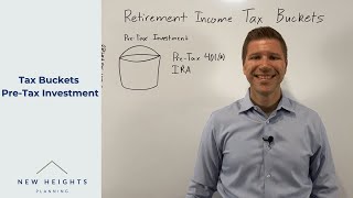 Tax Buckets  PreTax Investments [upl. by Netsryk236]