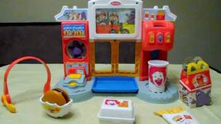 McDonalds Happy Meal DriveThru Playskool Hasbro [upl. by Aniri]