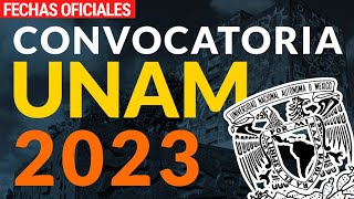 Convocatoria UNAM 2023 [upl. by Rizzi]