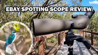 Will a 150 Spotting Scope off EBAY replace my superzoom camera  SvBony SV401 Scope Review [upl. by Lancelot]