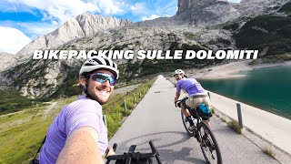 ATTRAVERSIAMO LE DOLOMITI IN BIKEPACKING [upl. by Nosirrah]