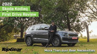 2022 Skoda Kodiaq  More Than Just Bear Necessities  First Drive Review [upl. by Enellij790]