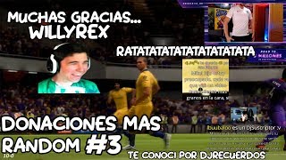 LAS DONACIONES MÁS RANDON A DjMaRiiO 3 [upl. by Jaynes352]