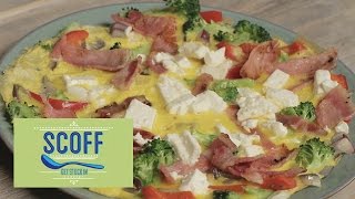 Bacon And Feta Omelette  The Body Coach [upl. by Annirok]