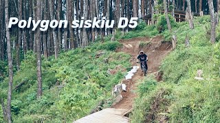 Polygon Siskiu D5 RAW  Ugalugal di Cirorek Bike Park [upl. by Ardnovahs]