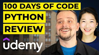 100 Days of Code The Complete Python Pro Bootcamp 2024 by Angela Yu Udemy  Course Review [upl. by Ileek986]