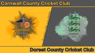 NCCA Western Div 2  Cornwall CCC v Dorset CCC  Day 3 [upl. by Frodina]