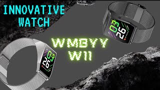 WMBYY W11  THE INNOVATIVE STAINLESS SMARTWATCH  FULL TEST [upl. by Abrahan75]