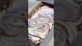 Cheesecake brownie recipe shorts [upl. by Ecnahc]