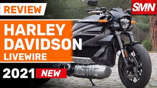 HARLEYDAVIDSON LIVEWIRE 2021  Prueba opiniones y review en español [upl. by Pelagias]