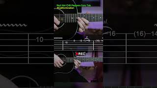 Californication  Red Hot Chili Peppers Solo Tab  Guitar Chords guitar music acoustic [upl. by Adiari757]