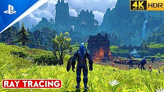 WORLD OF WARCRAFT 2023  Ray Tracing ULTRA High Graphics PS5 Controller Gameplay 4K 60FPS HDR [upl. by Adnamor343]