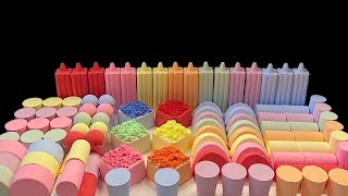 ASMR RAINBOW baking Soda Crushing sounds Very Satisfying [upl. by Namhar]