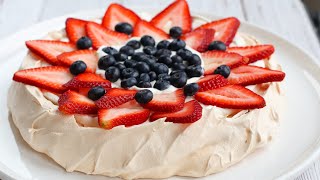 PAVLOVA RECETA🍓 [upl. by Lekym523]