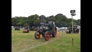 Parade of SteamEngines at the Netley Marsh Steam amp Craft Show  26072019 [upl. by Garvin]