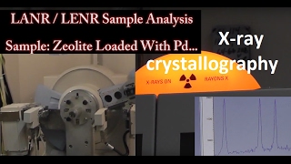 LANR Research  Xray Crystallography of Zeolite Loaded with Pd AKA Xray Diffraction [upl. by Ataymik942]