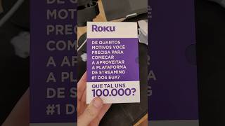 Roku Express 4K  transforma TV em Smart TV 😃 unboxing [upl. by Crooks]