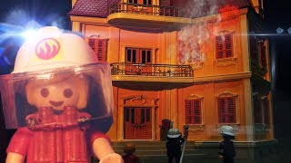 🚒 DAS HAUS BRENNT FEUERWEHREINSATZ 112  Matz der Meisterdetektiv 4  PLAYMOBIL STOP MOTION Film [upl. by Neraa]