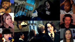 Snape Memories  quotDeathly Hallows Part  2 quot  Reaction Mashup  harrypotter [upl. by Elesig350]