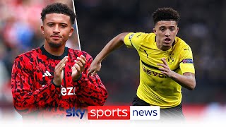 Man Utd and Dortmund reach outline agreement for Jadon Sancho loan  Man Utd transfer latest [upl. by Bink642]