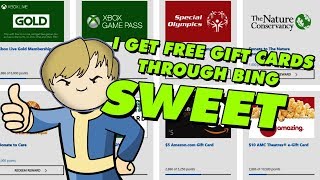 I get free gift cards and so can you  Start using Microsoft Rewards [upl. by Bowerman923]