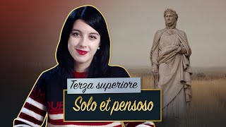 Francesco Petrarca – Solo et pensoso  Analisi e commento ✨ [upl. by Aleydis]