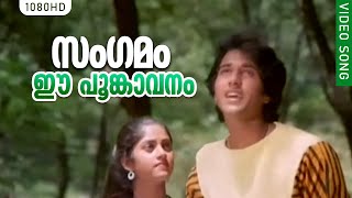 സംഗമം ഈ പൂങ്കാവനം  Sangamam Ee Poomkaavanam  Koodum Thedi  Malayalam Film Song [upl. by Aicercul]