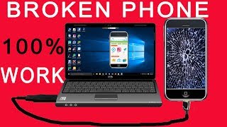 How to use broken android phone using vysor on computerWorking 100 [upl. by Revert]