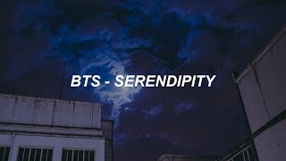 BTS 방탄소년단 Serendipity Full Length Edition Easy Lyrics [upl. by Haidedej]